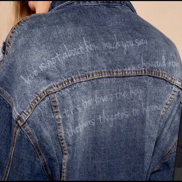 The AUDEN Distressed Boyfriend Denim Jacket - Picture 11 of 13